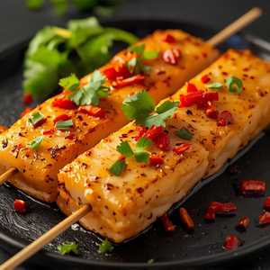 Spicy Fish Kebab