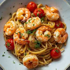 Shrimp Linguine