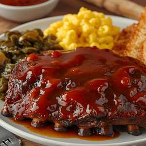 Bourbon-Peach BBQ Ribs