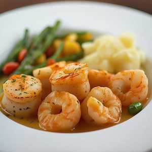 COMBO SCALLOP & PRAWN SAUTÉ