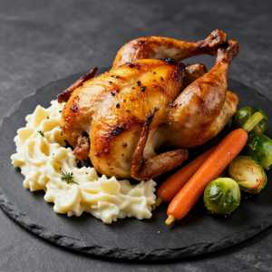 Roast All Natural Half Chicken Au Jus