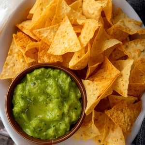 Chips, Guacamole & Cheese