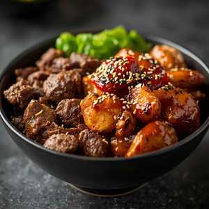 Beef & Chicken Teriyaki