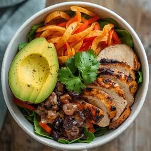 Grilled Chicken Fiesta Salad