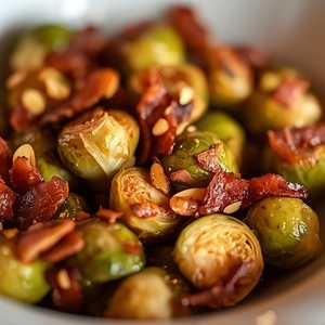 Maple Glazed Brussel Sprouts