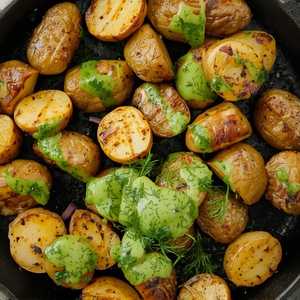 BLACKENED POTATOES