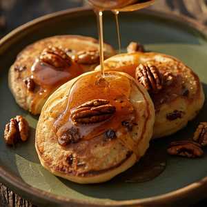 Three Pecan Pancakes