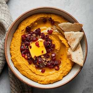 Brown Butter Pumpkin "Hummus"