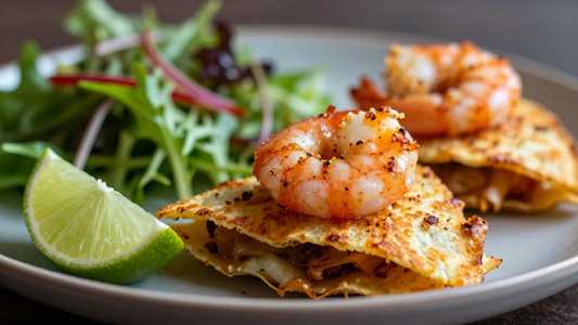 Gulf Shrimp Quesadilla