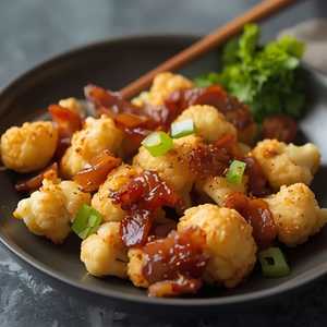 Cauliflower w/Chinese Bacon