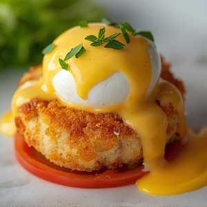 Low Country Crab Cake Benedict
