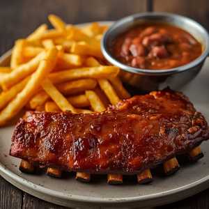Half Slab BBQ Rib Dinner