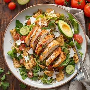 Chicken Caesar Pepita Salad