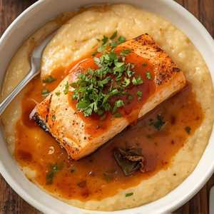 Salmon & Grits