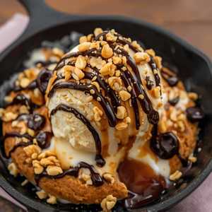 Chocolate Chip Cookie Sundae
