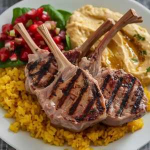 Grilled Premium Lamb Chops