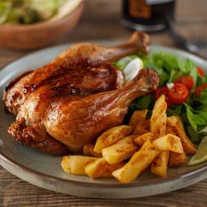1/4 Chicken (with any 2 side orders)
