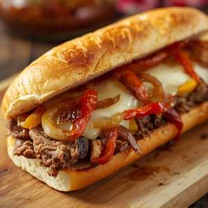 Mo's Pulled Pork Phillies Sandwich