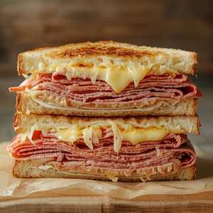 Reuben Pastrami Sandwich