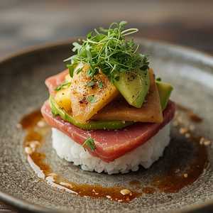 Tuna Sushi Stack