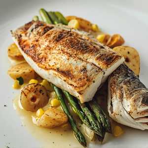 SEARED BRANZINO