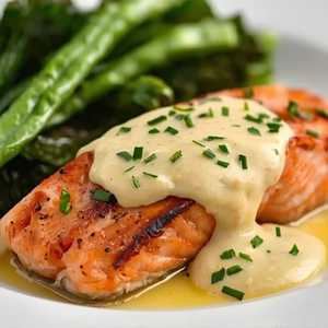 Grilled Salmon Creole