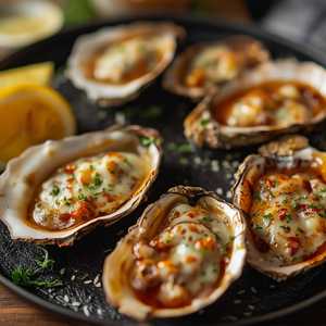 Charbroiled Oysters