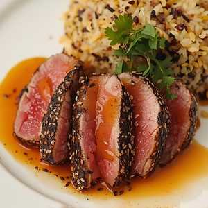 Sushi-Grade Sesame Seared Tuna