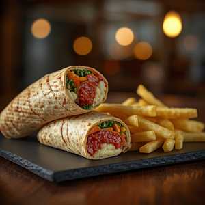 Any Shawarma with Fries