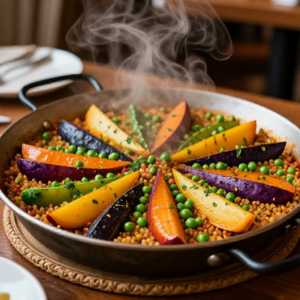 Vegetarian Quinoa Paella