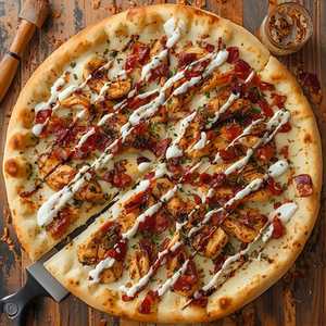 Chicken Bianca Pizza