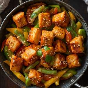 Spicy Aromatic Pressed Tofu (Not GF)