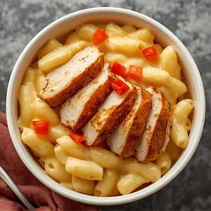 TWISTED MAC, CHICKEN & CHEESE
