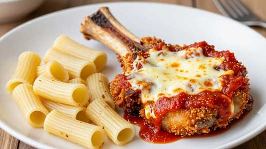 Veal Chop Parmesan
