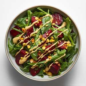ROASTED BEET & PISTACHIO SALAD