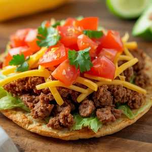 Ground Beef, Shredded Beef or Chicken