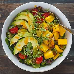 Tropical Avocado Salad