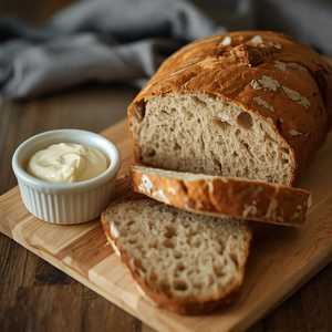 Noble Country Loaf with Whipped Truffle Butter