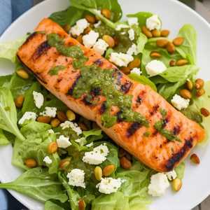 Salmon Chimichurri Salad*