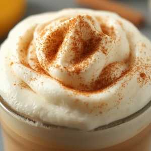Hot Stuffed French Toast Latte