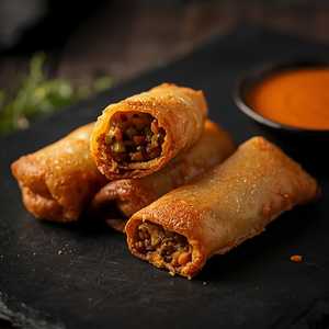 Jerk Egg Rolls