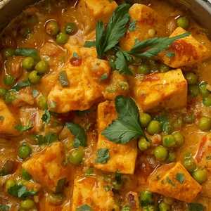 Matar Ponir Makhani