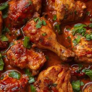 Pollo Campestre En Salsa De Arbol