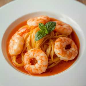 Paccheri Pasta With Shrimp