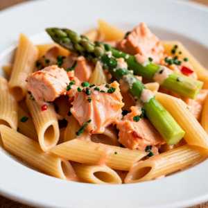 Pennette Con Salmone