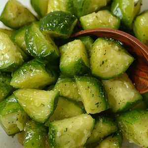 Cold Cucumber Salad
