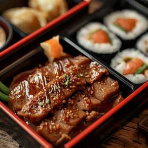 Deluxe Beef Bento