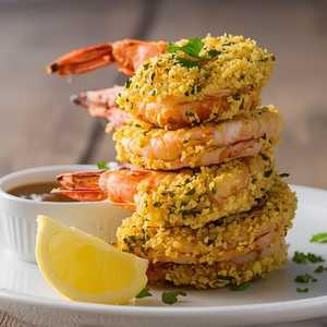 Fried Jumbo Prawns