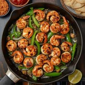 Shrimp Fajitas