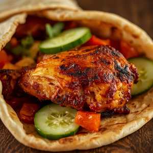 Tandoori Chicken Wrap